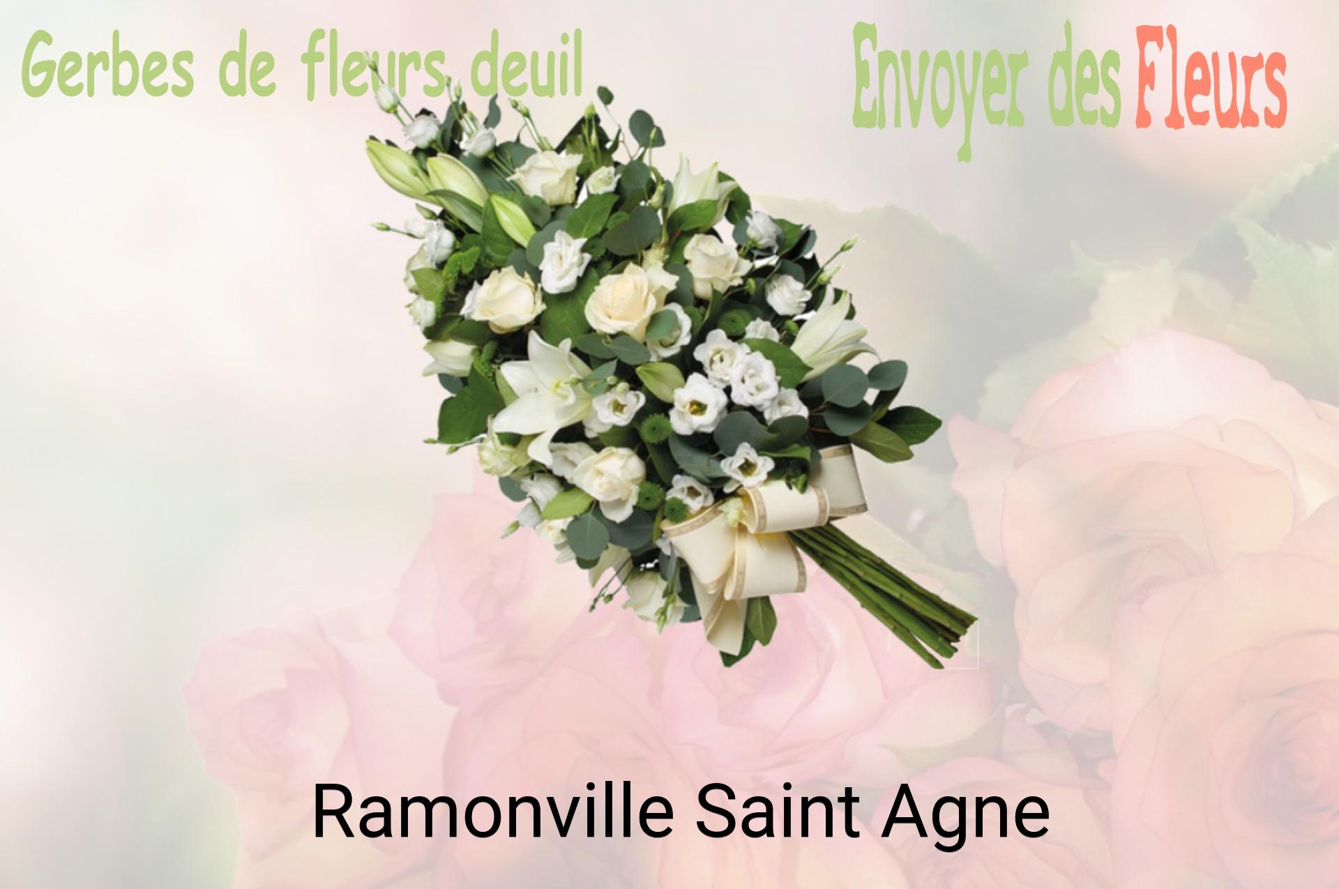 Gerbe de fleurs de deuil livrée à Ramonville-Saint-Agne